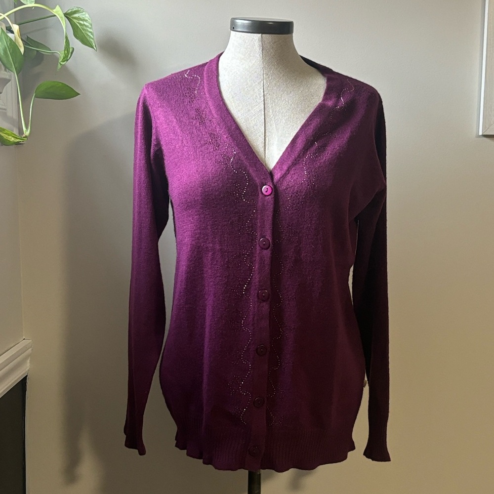 AVAASA button down cardigan